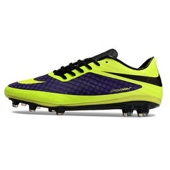 Nike Phantom Hypervenom Elite Green and Purple FG Firm Ground Football Boot