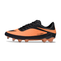Nike Phantom Hypervenom Elite Orange and Black Firm Ground FG