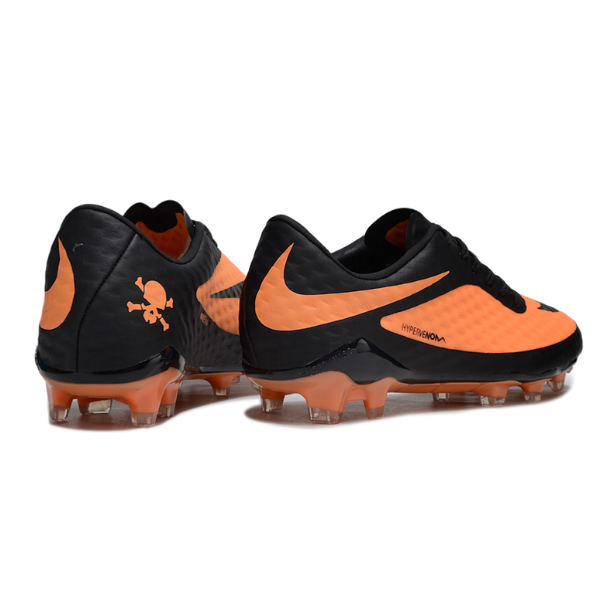 Nike Phantom Hypervenom Elite Orange and Black Firm Ground FG