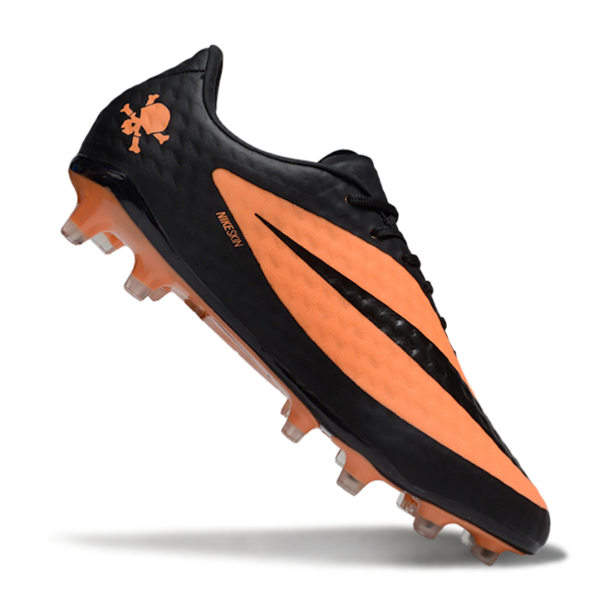 Nike Phantom Hypervenom Elite Orange and Black Firm Ground FG