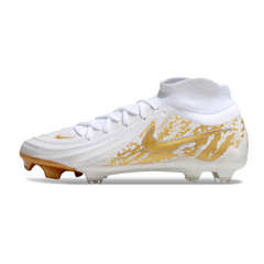 Nike Phantom Luna 2 Elite White and Gold Pack Firm Ground FG Football Boot