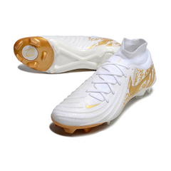 Nike Phantom Luna 2 Elite White and Gold Pack Firm Ground FG Football Boot