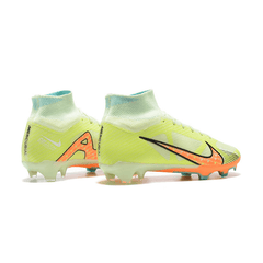 Chuteira Campo Nike Zoom Mercurial Superfly 9 Elite FG Amarela e Laranja - VN Esportes