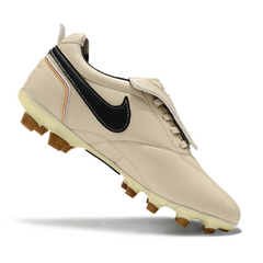 Nike Tiempo R10 Legend Elite Beige and Black Pack Firm Ground FG Football Boot