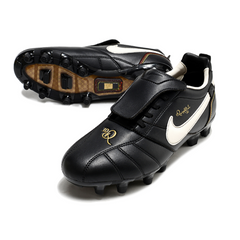 Nike Tiempo R10 Legend Elite Black and White FG Firm Ground Football Boot