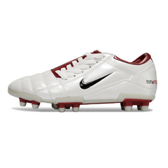 Nike Total 90 III White/Red Firm Ground FG Football Boot
