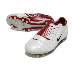 Nike Total 90 III White/Red Firm Ground FG Football Boot
