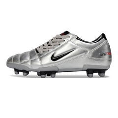 Nike Total 90 III Silver and Black Pack Firm Ground FG Football Boot