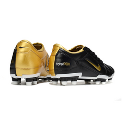 Nike Total 90 III Black and Gold Firm Ground FG Football Boot