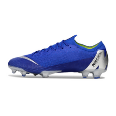 Nike Air Zoom Mercurial Vapor 12 Elite Blue and Silver Pack Firm Ground FG Football Boot