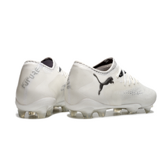Puma Future 8 Low-Cut White and Black Firm Ground FG Football Boot