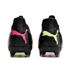 Chuteira Campo Puma Future Ultimate FG Verde e Rosa - VENI Futebol