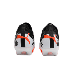 Chuteira Campo Puma Future Z 1.3 FG Preta,Branca e Laranja - VN Esportes