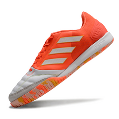Adidas Competition White and Orange Indoor IC Football Boot