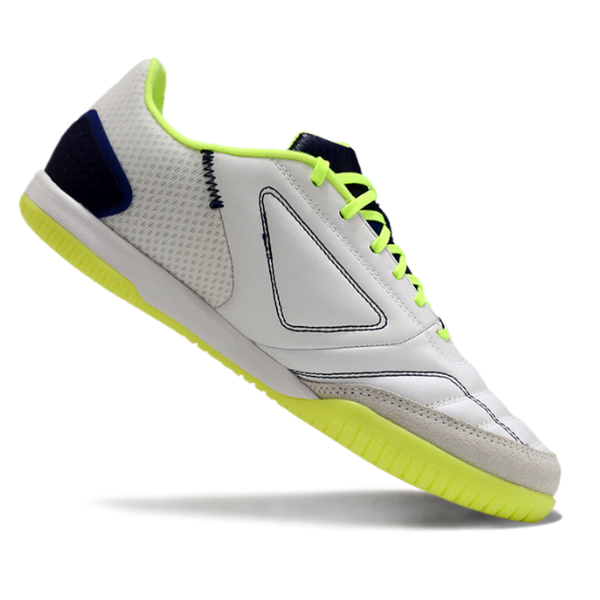 Adidas Competition Top White/Blue/Green Indoor IC Football Boot