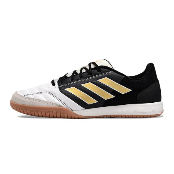 Adidas Competition Top White, Black and Yellow Indoor IC Football Boot