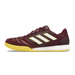 Adidas Competition Top Burgundy and Yellow Indoor IC Football Boot