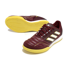 Adidas Competition Top Burgundy and Yellow Indoor IC Football Boot