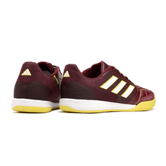 Adidas Competition Top Burgundy and Yellow Indoor IC Football Boot
