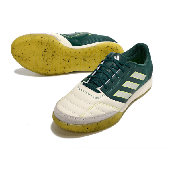 Chuteira Futsal Adidas Competition Top IC Branca e Verde - VENI Futebol