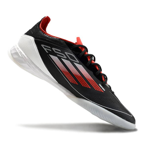 Adidas F50 Elite Black, Red and White Indoor IC Football Boot