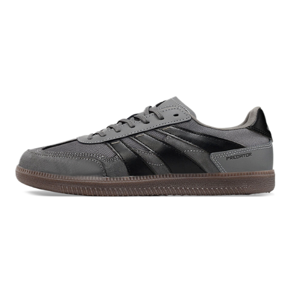 Adidas Predator 24 League Low Grey and Black Indoor IC Football Boot