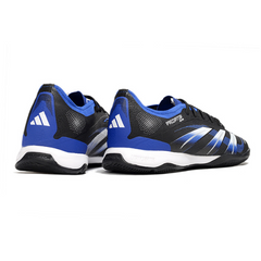 Adidas Predator 25 Elite Black, Blue, and White Indoor IC Football Boot