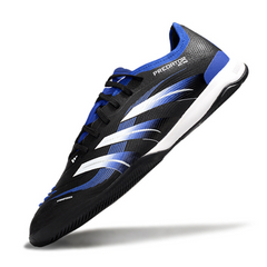 Adidas Predator 25 Elite Black, Blue, and White Indoor IC Football Boot
