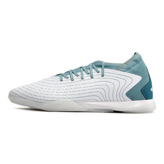 Chuteira Futsal Adidas Predator Accuracy.3 IC Branca e Azul - VENI Futebol