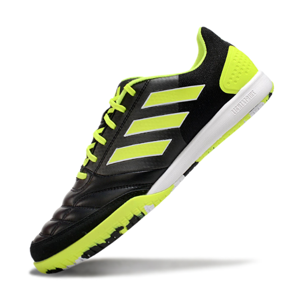 Adidas Competition Top Black and Green Indoor IC Football Boot