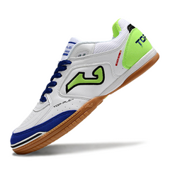 Joma Top Flex Rebound White Blue Green Indoor IC Football Boot