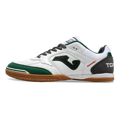 Joma Top Flex Rebound White Black Green Indoor IC Football Boot