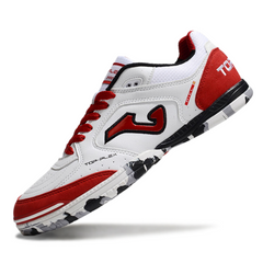 Joma Top Flex Rebound White and Red Indoor IC Football Boot