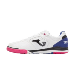 Joma Top Flex Rebound White/Blue/Pink Indoor IC Football Boot