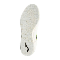Joma Top Flex Rebound White, Black, and Green Indoor IC Football Boot