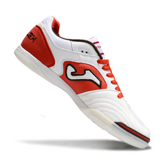 Joma Top Flex Rebound White and Red Indoor IC Football Boot
