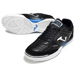 Joma Top Flex 24 Black and Blue Indoor IC Football Boot