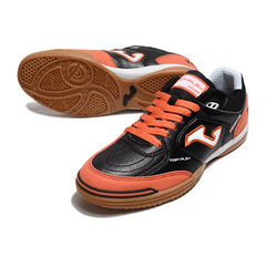 Joma Top Flex Rebound Black and Orange Indoor IC Football Boot