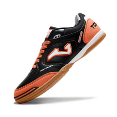 Joma Top Flex Rebound Black and Orange Indoor IC Football Boot