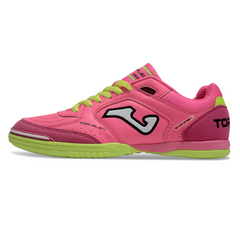 Joma Top Flex Rebound Pink and Green Indoor IC Football Boot