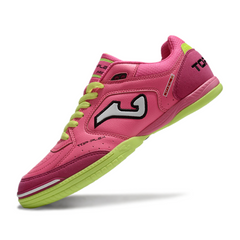 Joma Top Flex Rebound Pink and Green Indoor IC Football Boot