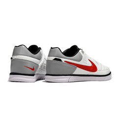 Nike Street Gato White and Red Indoor IC Football Boot