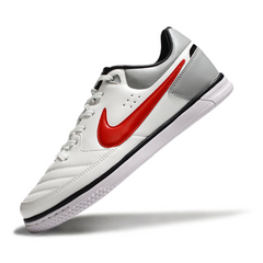 Nike Street Gato White and Red Indoor IC Football Boot