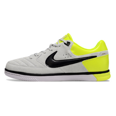 Nike Gato Grey and Green Indoor IC Football Boot