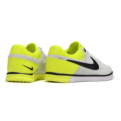 Nike Gato Grey and Green Indoor IC Football Boot