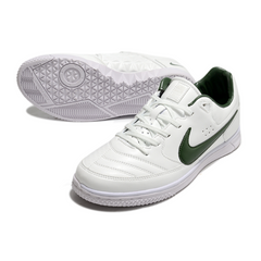 Nike 5 Street Gato White and Green Indoor IC Football Boot