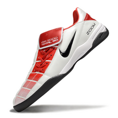 Nike Air Zoom Total 90 III White and Red Indoor IC Football Boot