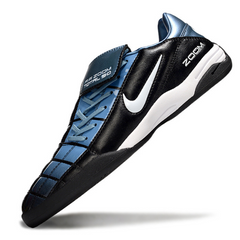 Nike Air Zoom Total 90 III Black and Blue Indoor IC Football Boot