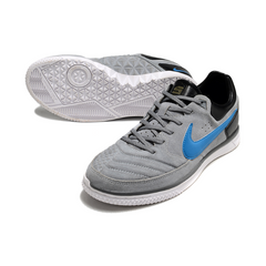 Nike Street Gato Indoor Grey and Blue IC Football Boot