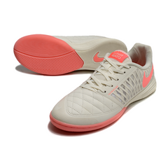 Nike Lunar Gato II Grey and Pink Indoor IC Football Boot